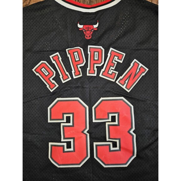 Vintage Nike Chicago Bulls Scottie Pippen Jersey Size 2XL +2 Length Worn HTF - Picture 13 of 16